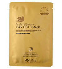 Mască Pore Care&Moisturizing, Gold Snail (1 buc)