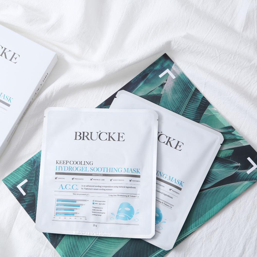 Mască hidrogel Keep Cooling A.C.C., BRUCKE (5 + 5 gratuit buc)