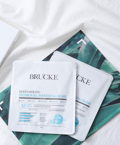 Mască hidrogel Keep Cooling A.C.C., BRUCKE (1 buc)