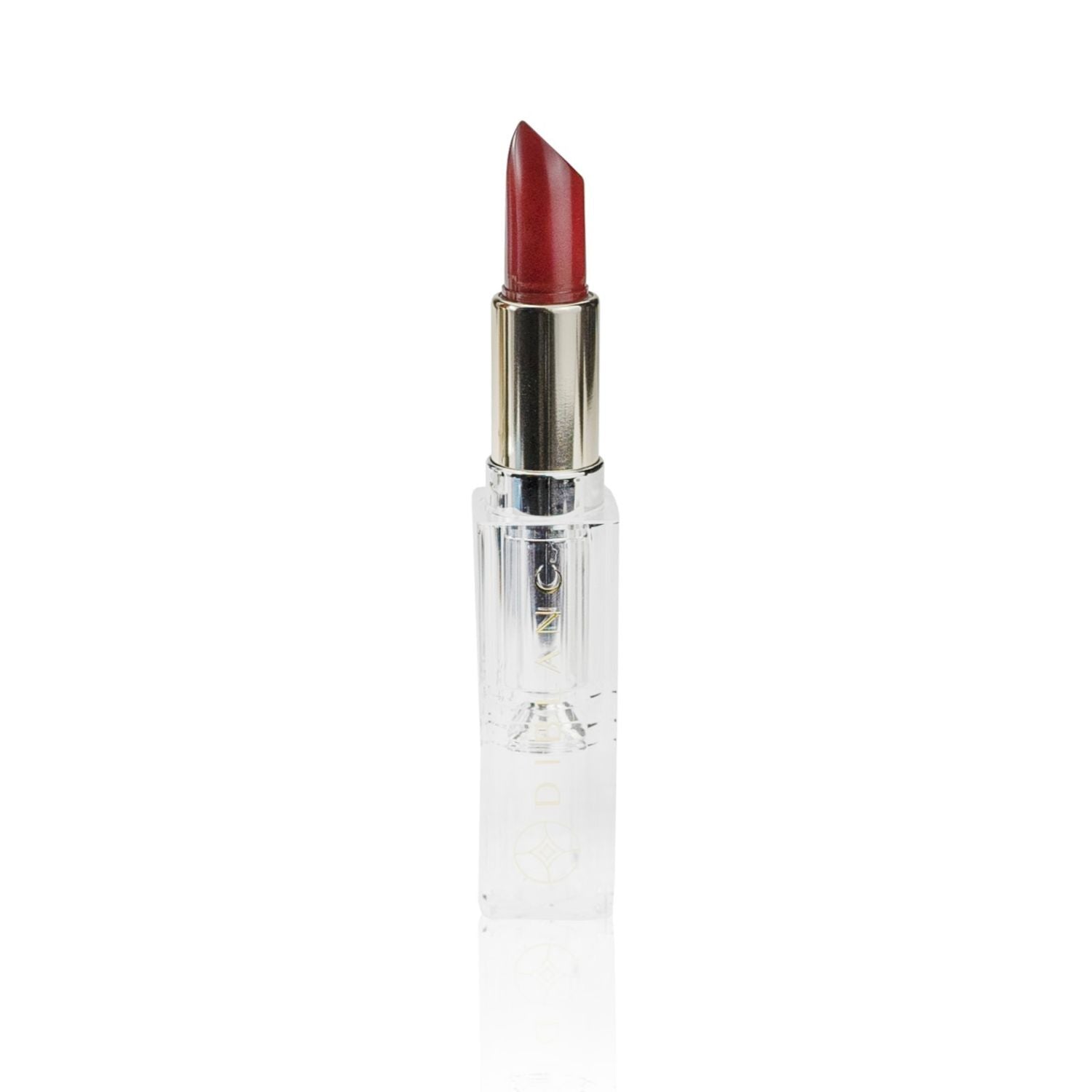 Ruj vegan Diblanc Red Camellia cu efect de mărire a buzelor