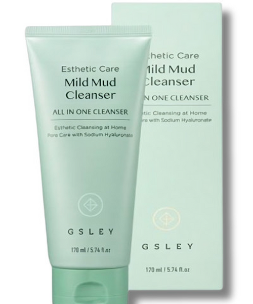 GSLEY soluție de curățare pe bază de nămol, argilă și acid hialuronic, 170 ml