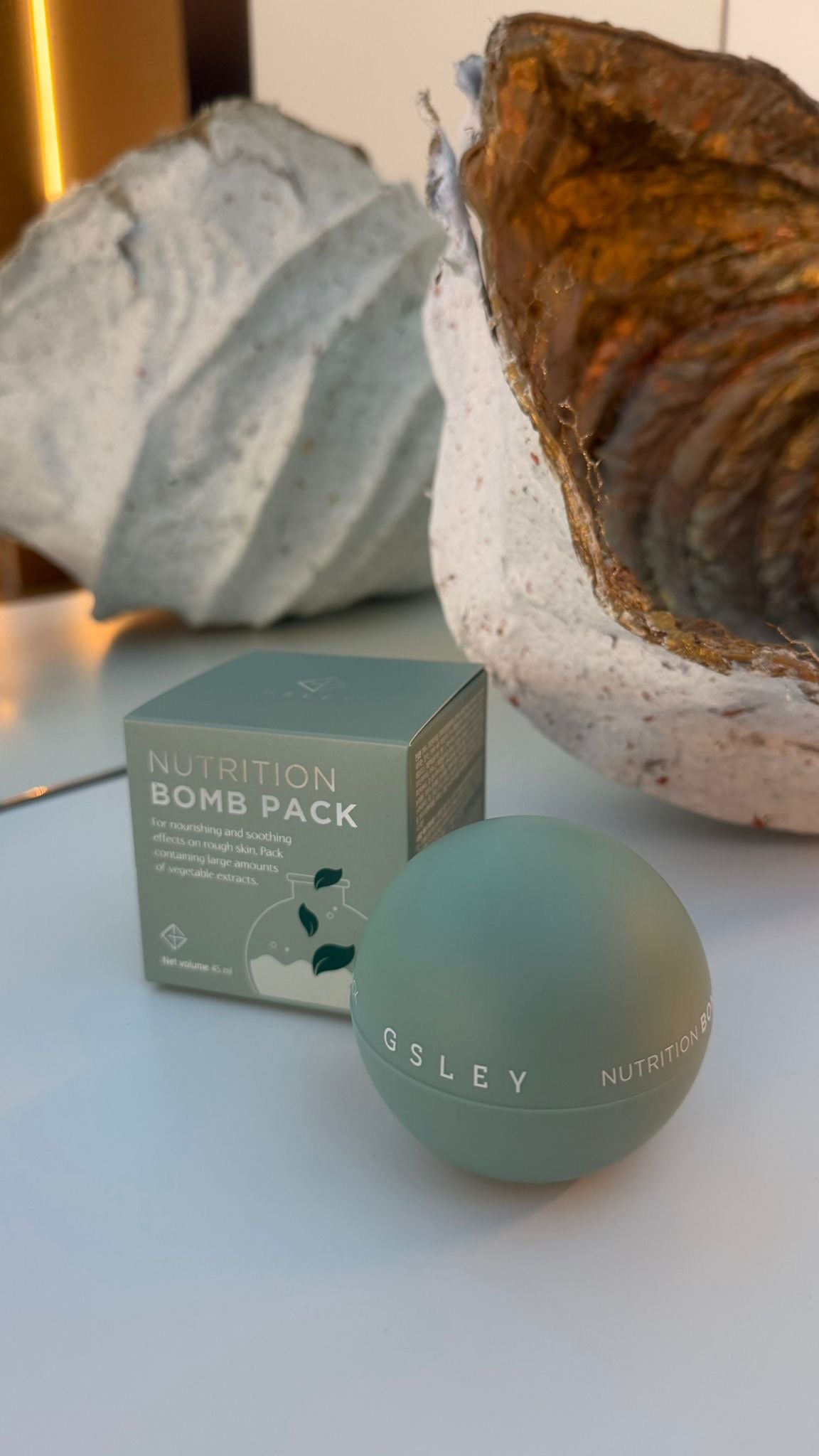 GSLEY Nutrition Bomb Pack, mască intensivă de hidratare, 45 ml