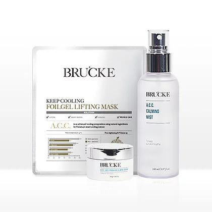 Set îngrijire intensă cu mist, cremă de zi și mască lifting, BRUCKE